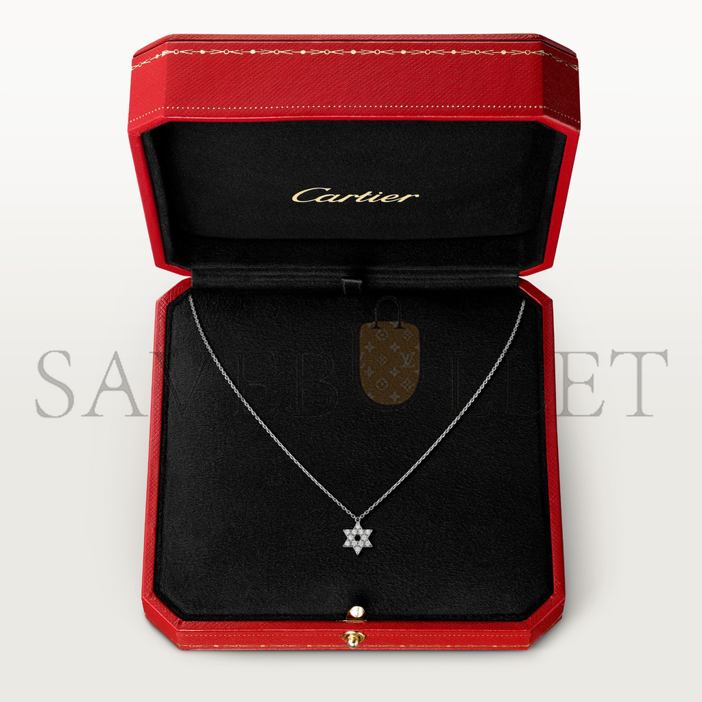 CARTIER SYMBOLS WHITE GOLD NECKLACE B3153117